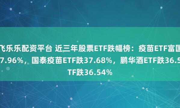 飞乐乐配资平台 近三年股票ETF跌幅榜：疫苗ETF富国跌37.96%，国泰疫苗ETF跌37.68%，鹏华酒ETF跌36.54%